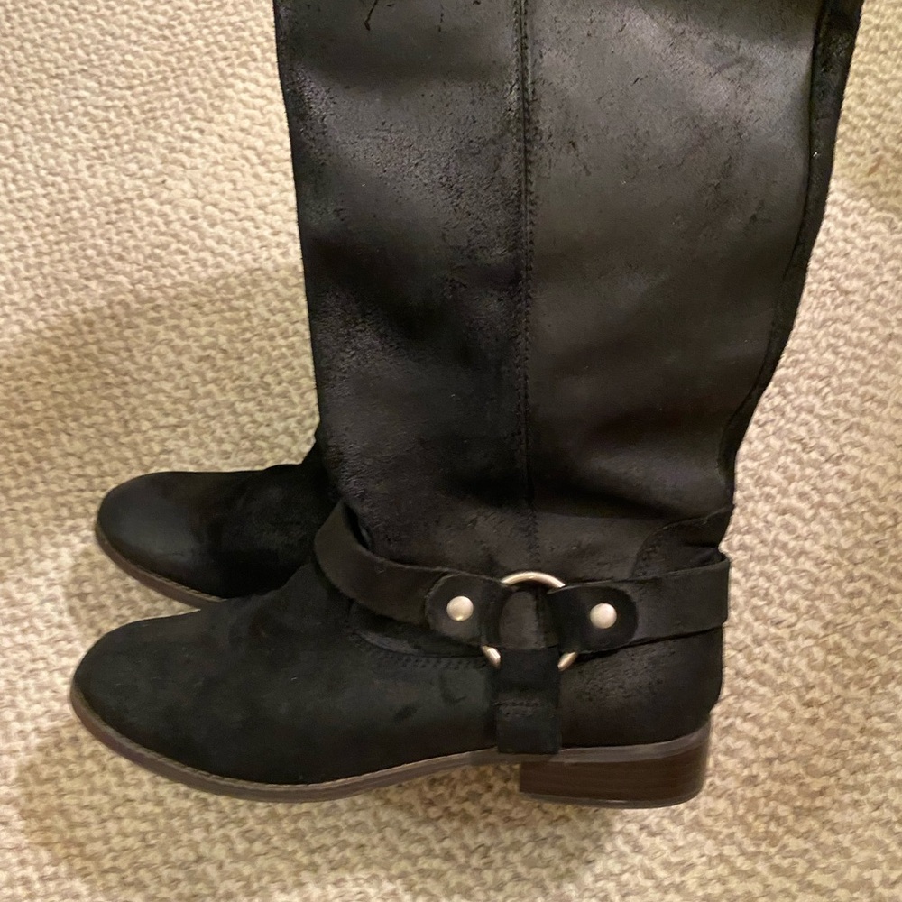 D V by Dolce Vita Black Marko Knee High Boots